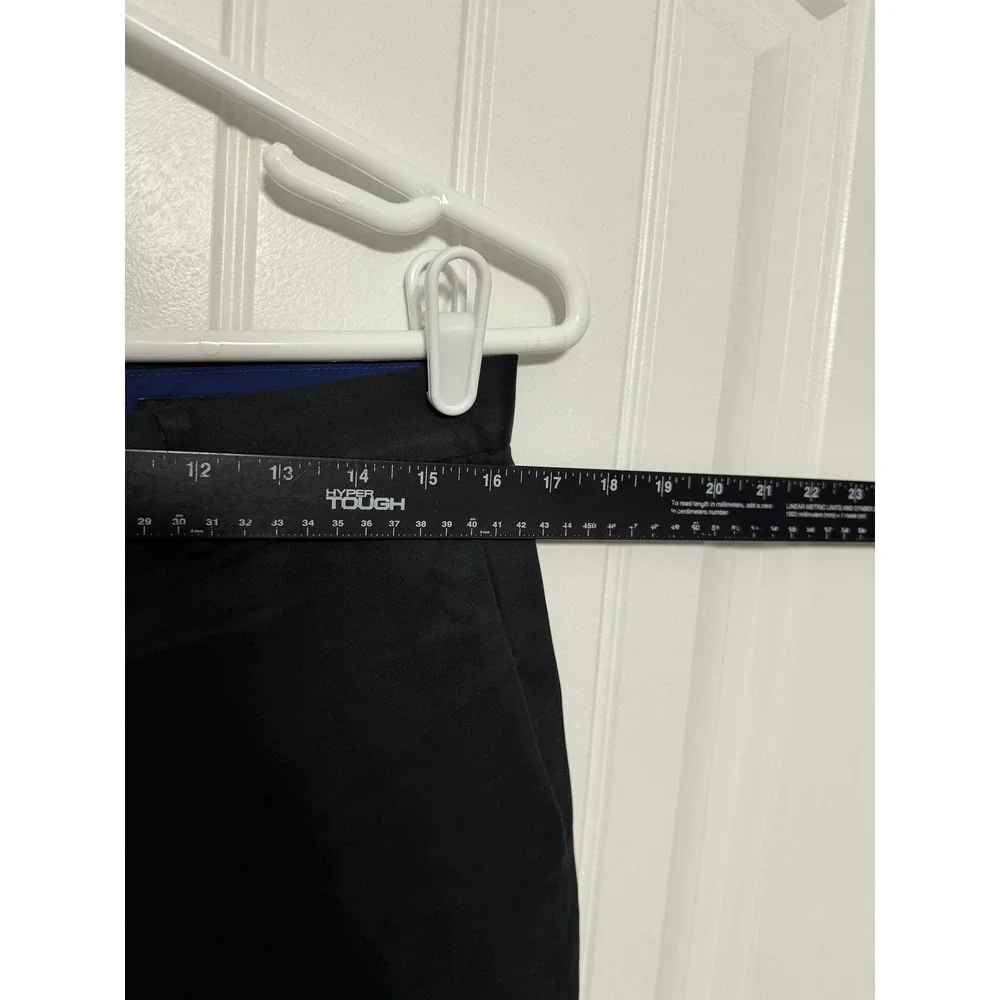 Banana Republic Chinos Mens 32x32 Non-Iron Tailored Slim Fit Navy Blue EUC